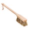 Redecker Wheel Brush, Extra-Long Handle, Scrub Boots/Shoes and Car Tires, Beechwood and Durable Union Fiber, 17-3/4 Inches, Made in Germany view 1