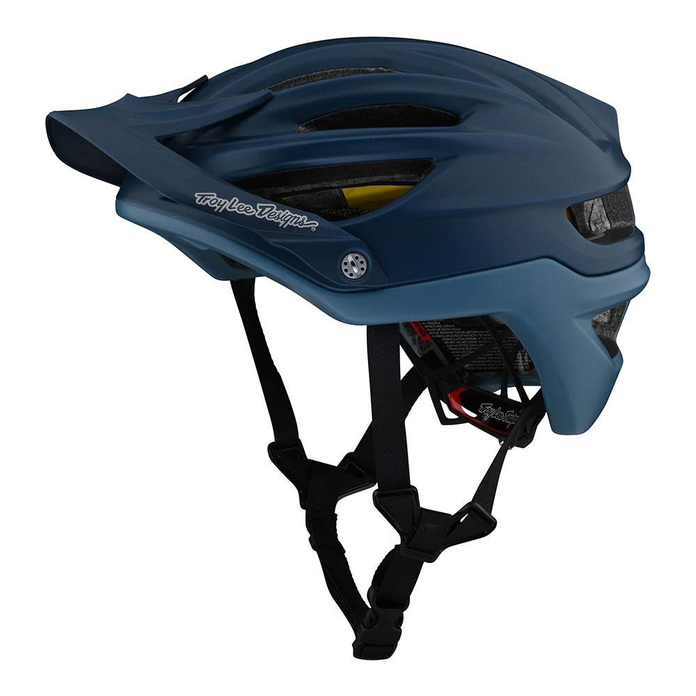 Troy Lee Designs A2 Helmets W/MIPS - Men's Decoy Smokey Blue X-Large/2X-Large