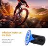 2 Pcs End Plugs Colorful Aluminium Alloy Grip Plug Handlebars End hat for Most Mountain Road Bike(Blue) view 3