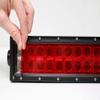 One 1" x 2" Universal LED Light Film Cover view 1