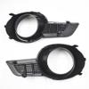 munirater 2-pack Front Bumper Fog Light Cover Grilles Replacement for Highlander 2008 2009 2010 Left and Right Side view 3