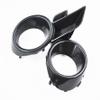 munirater 2-pack Front Bumper Fog Light Cover Grilles Replacement for Highlander 2008 2009 2010 Left and Right Side view 4