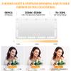 Car Sun Visor Vanity Mirror with Lights, Rechargeable Car Makeup Mirror Accessories, Birthday Gifts for Women Girl, 3 Light Modes, Dimmable Touch Led Screen, Universal for Car Truck view 2
