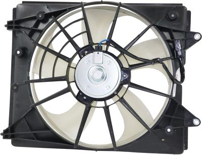 Evan Fischer Cooling Fan Assembly Compatible with 2018-2023 Honda Odyssey Driver Side