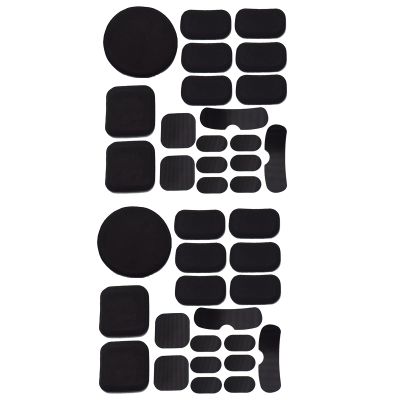 Universal Replacement Helmet Padding Pads Kits Motorcycle Outdoor ACH Football Batting Helmet Foam Pads Padding Set Mats for Fast Mich ACH USMC PASGT Helmets Accessories