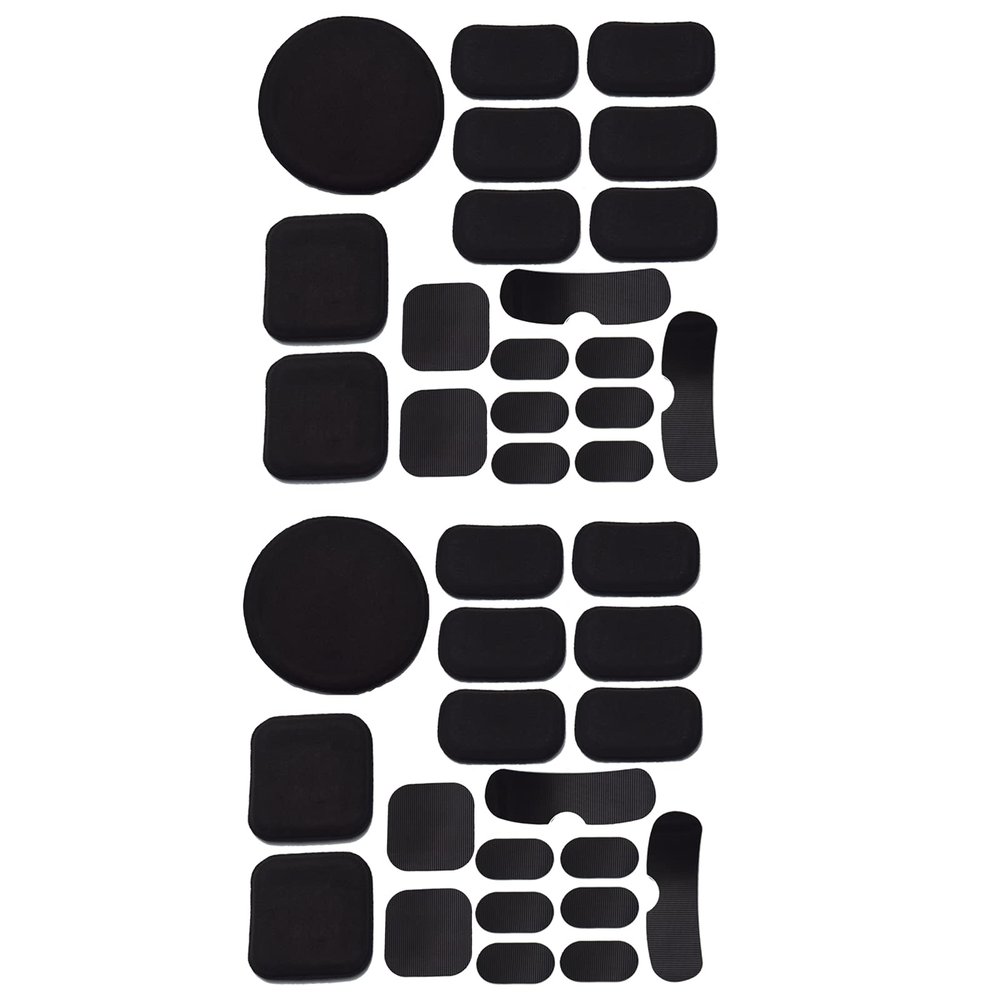 Universal Replacement Helmet Padding Pads Kits Motorcycle Outdoor ACH Football Batting Helmet Foam Pads Padding Set Mats for Fast Mich ACH USMC PASGT Helmets Accessories