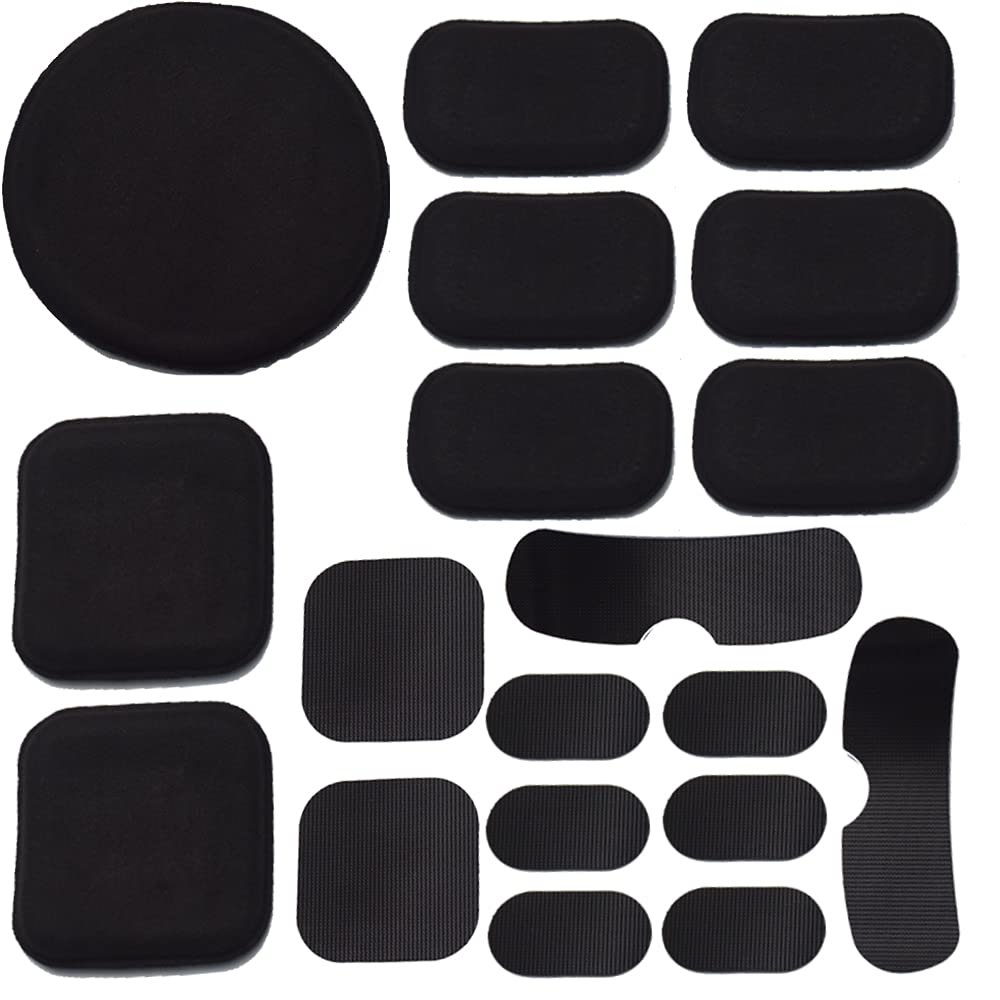 Universal Airsoft Motorcycle Helmet Foam Pads Padding Replacement Kits Set Mats for Fast Mich ACH USMC PASGT Helmet Accessories