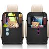 BLYPHOO Premium Backseat Organizer for Kids 2 Pack, Heavy Duty Waterproof and Stain Resistant Kick Mats Back Seat Protector, Durable Backseat Car Organizer with Tablet Holder+Storage Pockets view 1