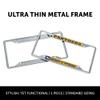 Desert Cactus Pittsburgh Pitt Panthers UP License Plate Frame (Mascot) view 2