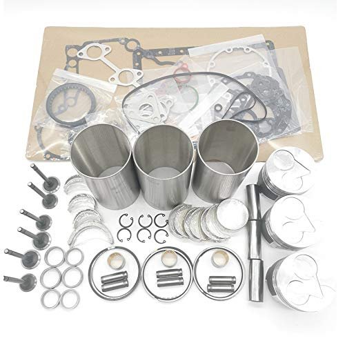 Overhaul Rebuild Kit for Yanmar 3TN82 Engine YM258 YM258D Tractor