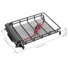 RC Car Roof Rack RC Roof Luggage Storage Box Top Carrier with 4 Nuts for MN D90 99S RC Car Model view 2
