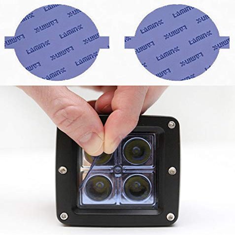 Lamin-x Custom Fit Blue Fog Light Covers for Porsche Cayman (09-12)