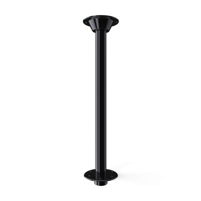 Manufacturers' Select ITC RV Table Leg System. SurFit 29" Leg, Black, Recessed Mount with Aluminum Floor and Table Bases