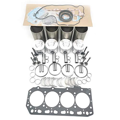 Isuzu 4JG1 Engine Overhaul Rebuild Kit for Doosan Daewoo DH55 Excavator