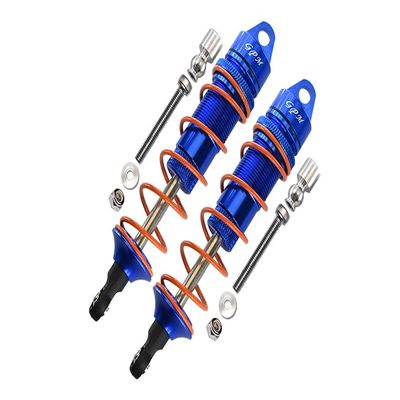 GPM Aluminum Rear Adjustable Dampers 110mm Blue : 6S BLX Senton & Typhon