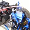 GPM Aluminum Front Shock Mount - Orange : Element Enduro Sendero Trail Truck view 3