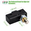 10L0L Golf Cart Brake Light Micro Switch for Club Car 1981-up and EZGO 1971-up, 3 Terminal Plunger Style, OEM# 1011439, 12374G1, 13141G1, A-5470 view 2