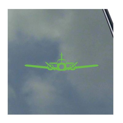 Piper PA-23 Apache Pilot Front Vinyl Sticker Decal Aztec General Civil Aviation Navy Veteran