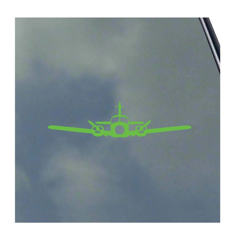 Piper PA-23 Apache Pilot Front Vinyl Sticker Decal Aztec General Civil Aviation Navy Veteran