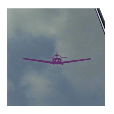 Piper PA-32 Saratoga Pilot Front Vinyl Sticker Decal Air Taxi Civil Aviation Freight Transport