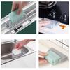 Magic Window Cleaning Brush,Window Groove Cleaning Brush SetHand-held Groove Gap Cleaning Tools,Window Blind Sliding Door Track Cleaner Duster Brush for Tile Lines Car Vents Keyboard8Pcs view 3