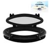 FFYUE Oval Yacht Motorhome Porthole Skylight, Portable ABS Tempered Glass Window, Durable Ship Window Decorative Window Watertight Window,Black view 1