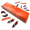 Alloy Machined 400mm Snowplow Kit for Traxxas 1/10 Maxx 4S Truck view 1