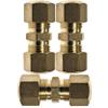 APDTY 911253 FUEL LINE COMPRESSION UNION THAT ADAPTS STEEL TO STEEL TUBE. view 1