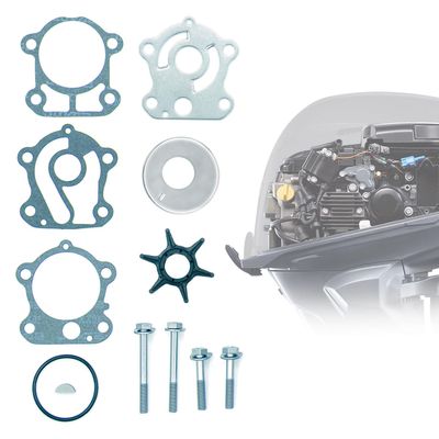 PumuHo Outboard Water Pump Repair Kits for Yamaha 75HP 80HP 90HP 100HP Sierra 18-3409 Outboard Engine 67F-W0078-00