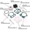 PumuHo Outboard Water Pump Repair Kits for Yamaha 75HP 80HP 90HP 100HP Sierra 18-3409 Outboard Engine 67F-W0078-00 view 2