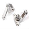Integy Machined Alloy Steering Knuckles for Associated DR10 Drag Race Car RTR - Silver view 1