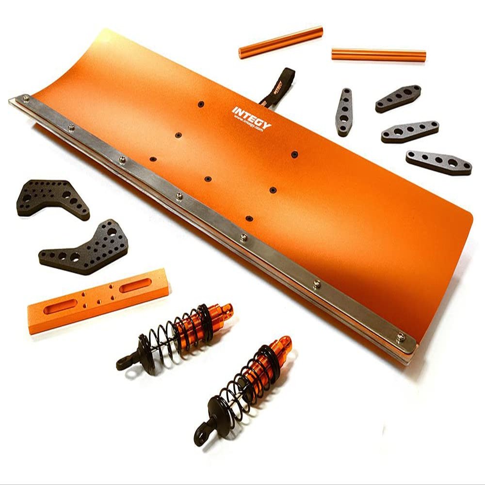 Integy Alloy Machined Snowplow Kit for 1/5 Kraton 4X4 8S BLX Brushless Monster Truck