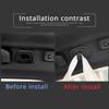 XQauto ABS Plastic Interior Roof Hooks Clothes Hanger Hook Trim for Volvo V90 S90 XC40 XC60 XC90 2015-2020 (Black) view 2