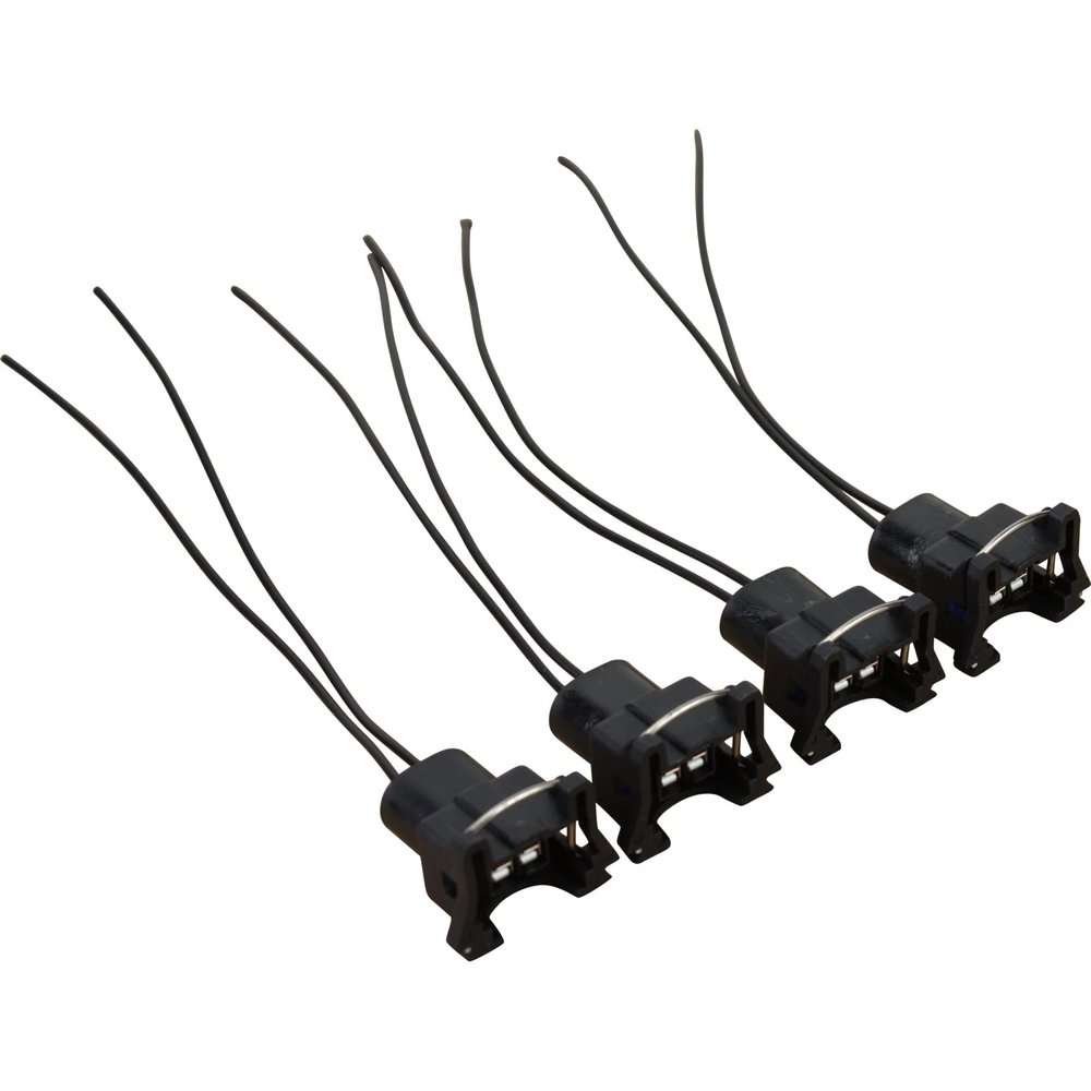 AIP Electronics Set of 4 Fuel Injector Connector Pigtails Compatible with 1987-2006 Audi Buick Chevrolet & More OEM Fit WH1005x4