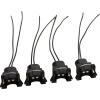AIP Electronics Set of 4 Fuel Injector Connector Pigtails Compatible with 1987-2006 Audi Buick Chevrolet & More OEM Fit WH1005x4 view 2