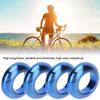 M6 Bike Brake Spacers, Blue Lightweight Alloy Washers for Mountain BMX Bicycle Disc Brake Caliper Installation and Maintenance view 3