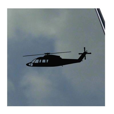 Sikorsky S-76 Pilot Vinyl Sticker Decal Crew Commercial Utility Helicopter AUH-76