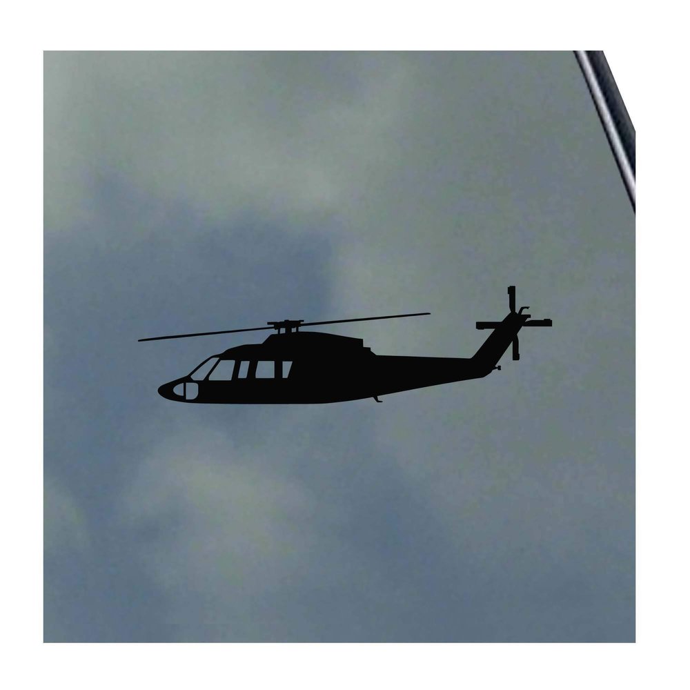 Sikorsky S-76 Pilot Vinyl Sticker Decal Crew Commercial Utility Helicopter AUH-76