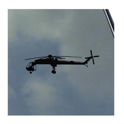 Sikorsky CH-54 Tarhe Pilot Vinyl Sticker Decal S-64 Skycrane Army Veteran