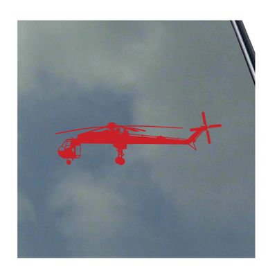 Sikorsky CH-54 Tarhe Pilot Vinyl Sticker Decal S-64 Skycrane Army Veteran