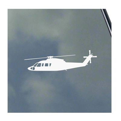 Sikorsky S-76 Pilot Vinyl Sticker Decal Crew Commercial Utility Helicopter AUH-76