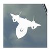SR-71 Blackbird Pilot in Flight Vinyl Sticker Decal by KLO Graphics Reconnaissance Aircraft Flight Crew A-12 SR71 A12 Sled Habu view 1