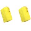 Wakauto 2pcs Honeycomb Car Wash Sponge for Tire and Windshield Cleaning High Density Soft and Absorbent Cleaning Tool for Home and Vehicle Care Yellow view 1