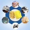 Wakauto 2pcs Honeycomb Car Wash Sponge for Tire and Windshield Cleaning High Density Soft and Absorbent Cleaning Tool for Home and Vehicle Care Yellow view 2