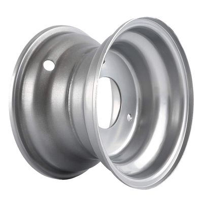 ZXTDR 6" Wheel Rim with 3 Holes for ATV Go Kart Mini Bike Lawn Tire 145/70-6 (Silver)