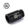 CASOMAN 3/4" Drive x 33 mm Deep 6 PT Impact Socket, CR-MO, 3/4-inch Drive 6 Point Axle Nut Socket for Easy Removal of Axle Shaft Nuts (33MM) view 2