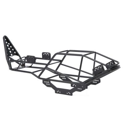 RC Car Roll Cage, Metal Roll Cage Full Tube Frame Body Chassis for Axial SCX10 1/10 RC Crawler Truck Parts