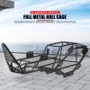 RC Car Roll Cage, Metal Roll Cage Full Tube Frame Body Chassis for Axial SCX10 1/10 RC Crawler Truck Parts view 2