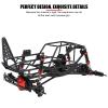 RC Car Roll Cage, Metal Roll Cage Full Tube Frame Body Chassis for Axial SCX10 1/10 RC Crawler Truck Parts view 4