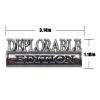 GeeGeeTop Universal Deplorable Edition Emblem Sticker Replacement Car Truck SUV Compatible with Ford F150 Jeep Dodger Chevrolet Badge Tailgate Badge Front Grille Hood Trunk view 2